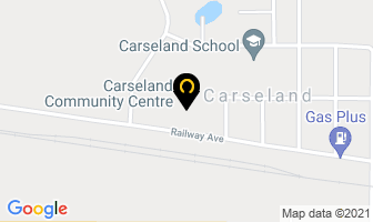 Carseland Community Centre in Division No. 5 map
