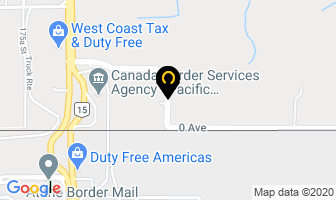 Carson Custom Brokers Ltd in Surrey map