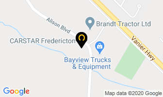 Carstar Fredericton in Fredericton map