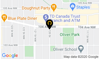 Carter's Tours in Edmonton map