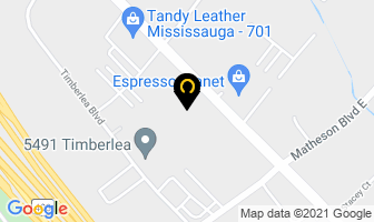 Cartridge Refill Express in Mississauga map
