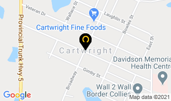 Cartwright Curling Club in Seaforth map