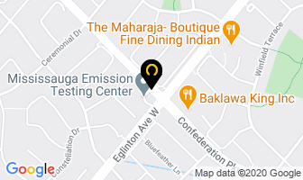 Carus Auto Repair in Mississauga map