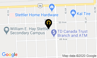 Cas Tech Computers in Stettler map