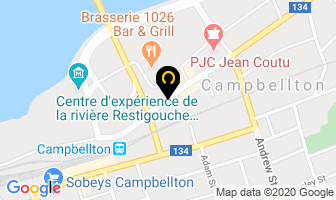 Casa Bella's Design & Decor Ltd in Campbellton map