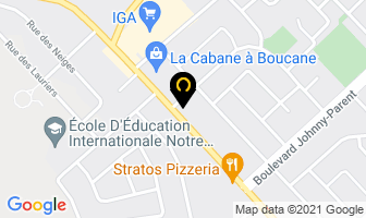 Casa Grecque in Ville de Québec map