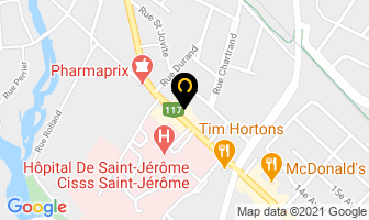 Casa Grecque in Saint-Jérôme map
