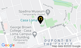 Casa Loma in Orillia map