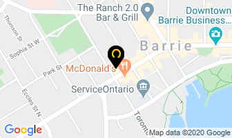 Casa Mia Restaurant in Barrie map