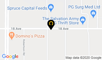 Cascade Mechanical Ltd in Prince George map
