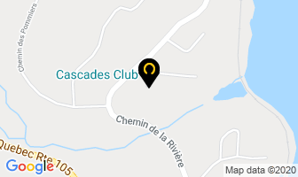 Cascades Club in Dartmouth map