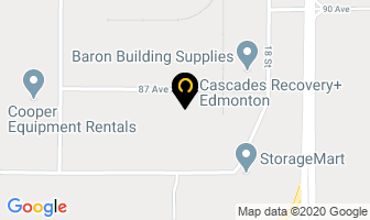 Cascades Recovery Inc in Kenora map