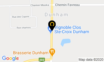 Caserne D`incendie De Dunham in Dunham map