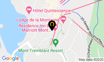 Casey's Bar & Grill in Mont-Tremblant map