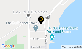 Casey's Inn Motor Hotel in Lac Du Bonnet map