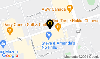 Cash Converters in Ajax map