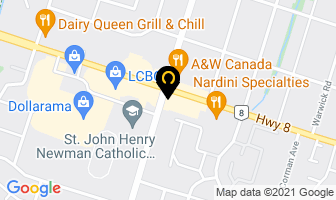 Cash Money in Hamilton map