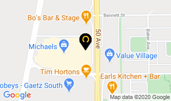Cash Money in Red Deer map