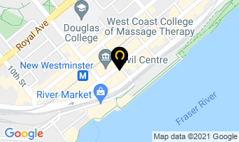 Cash Money in New Westminster map