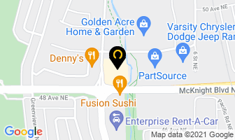 Cash Money in Calgary map