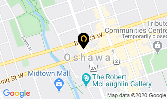 Cash N Dash Financial in Oshawa map