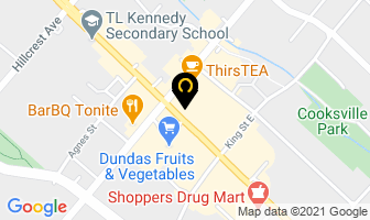 Cash R Us in Mississauga map