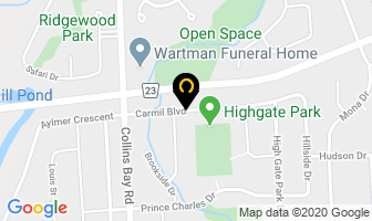 Cassell Financial Services in Kingston map