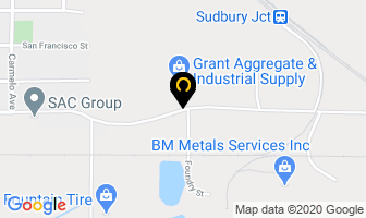 Cast Construction Inc in Sudbury map