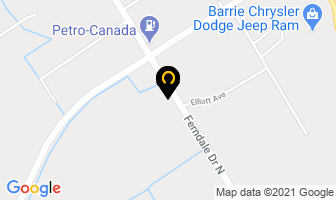 Cast-N-Stone Inc in Barrie map