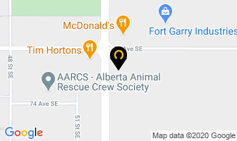Caster Town Ltd in Calgary map