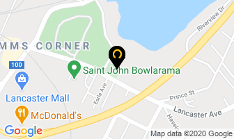 Castle Funeral Home - Fallsview Chapel in Saint John map