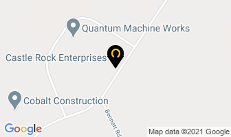 Castle Rock Enterprises in Whitehorse map