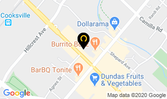 Castlemore Dental in Mississauga map