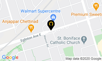 Castlemore Dental Centre in Scarborough map