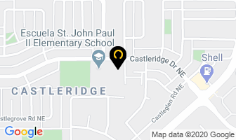 Castleview Park Apartments in Calgary map