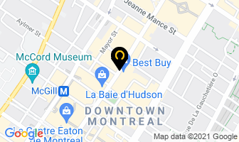 Castor Technologies Corporation in Montreal map