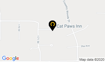 Cat Paws Inn in Surrey map