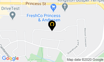 Catena Bros Concrete in Kingston map