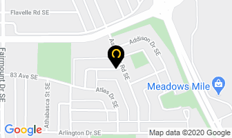Catfish Welding Service Company in Calgary map