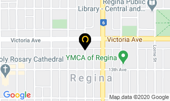 Cathedral Acupuncture Clinic in Regina map