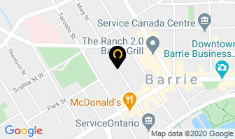 Catherine Barrie Mba Cga in Barrie map