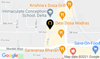 Catholic Churches & Institutions Immaculate Conception School in Delta map