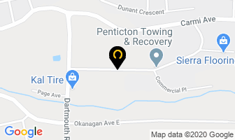 Cats Heavy Haul Ltd in Penticton map