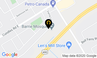 Catulpa Community Support Services Information & Referral in Barrie map