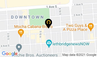 Catwalk Salon Spa in Lethbridge map