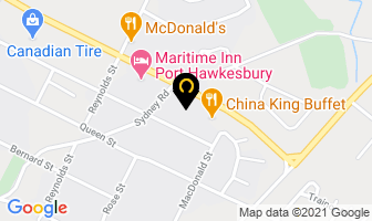 Causeway Optical in Port Hawkesbury map