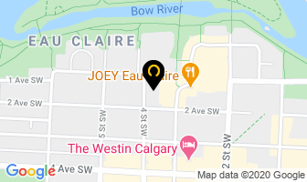 Cavalier Land in Calgary map