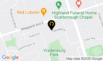 Cavarra T in Scarborough map