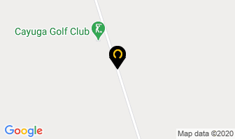 Cayuga Golf Club in Amherstburg map