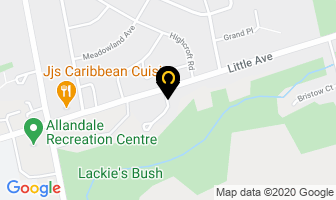 Cb Painting Service in Barrie map